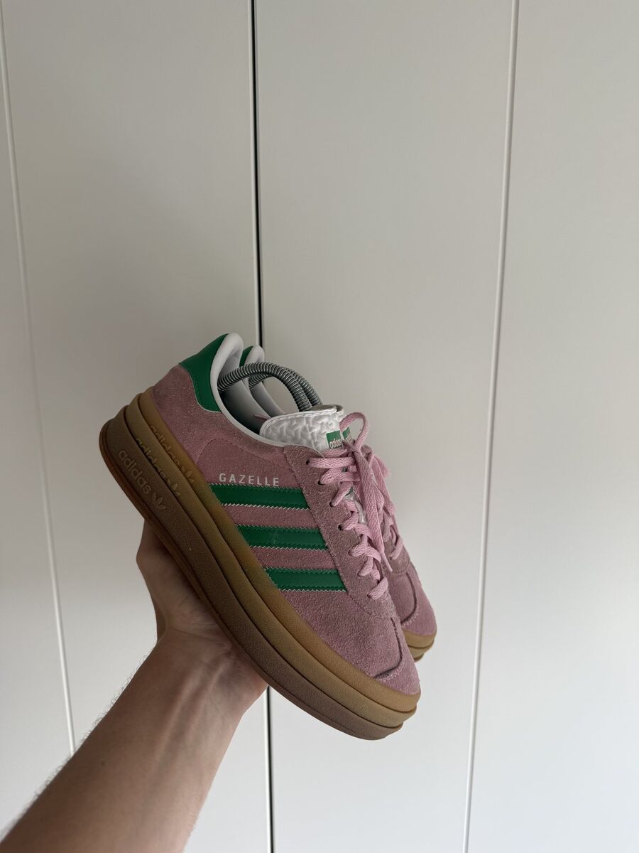 Adidas Gazelle Bold Roze/Groen