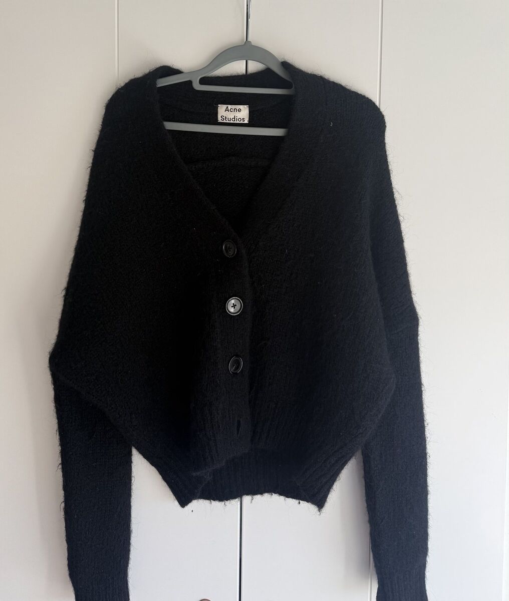 Acne Studios Cardigan Zwart